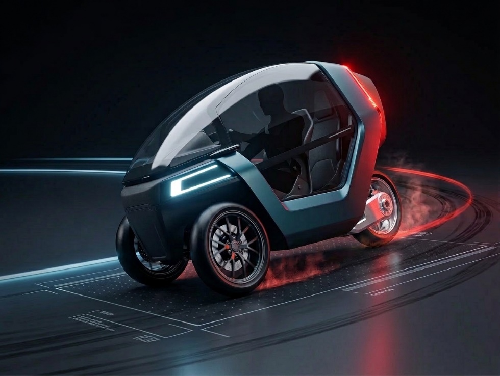 HEATHER premium electric leaning vehicle concept